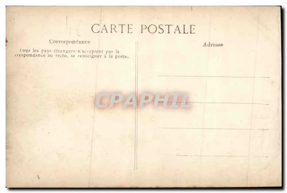 Saint-Malo — Die Mauern von Bon-Secours — Verlag B.D. Nr. 1494 - Rückseite
