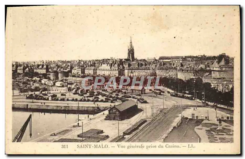 Saint-Malo — Allgemeiner Blick vom Casino — LL. n° 311 - Vorderseite