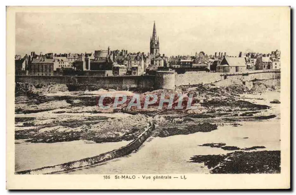 St-Malo - Ogólny widok — L.L. — 186 - Awers
