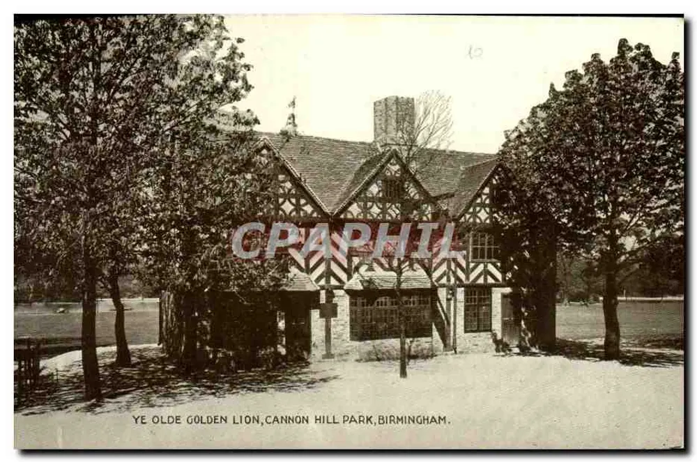 Ye Olde Golden Lion — Cannon Hill Park, Birmingham — L.T. W. Dennis & Sons Ltd. - Vorderseite
