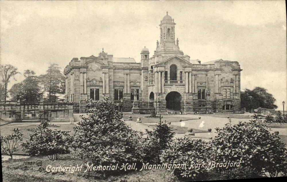 Cartwright Memorial Hall, Manningham Park, Bradford — Serie Valentine's — n° 5 - Anverso
