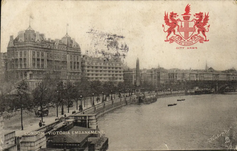 London - Victoria Embankment — Verlag Tintopho, Serie nicht sichtbar - Vorderseite