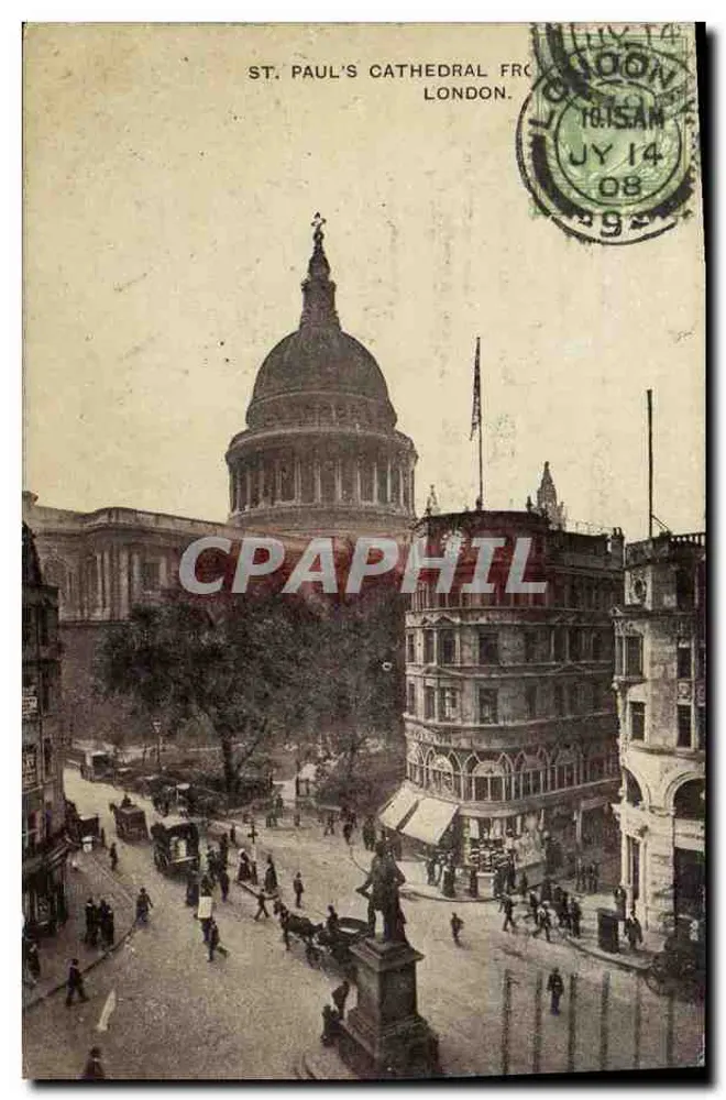 Sint-Pauluskerk in Londen — Auto-Photo serie - Voorkant