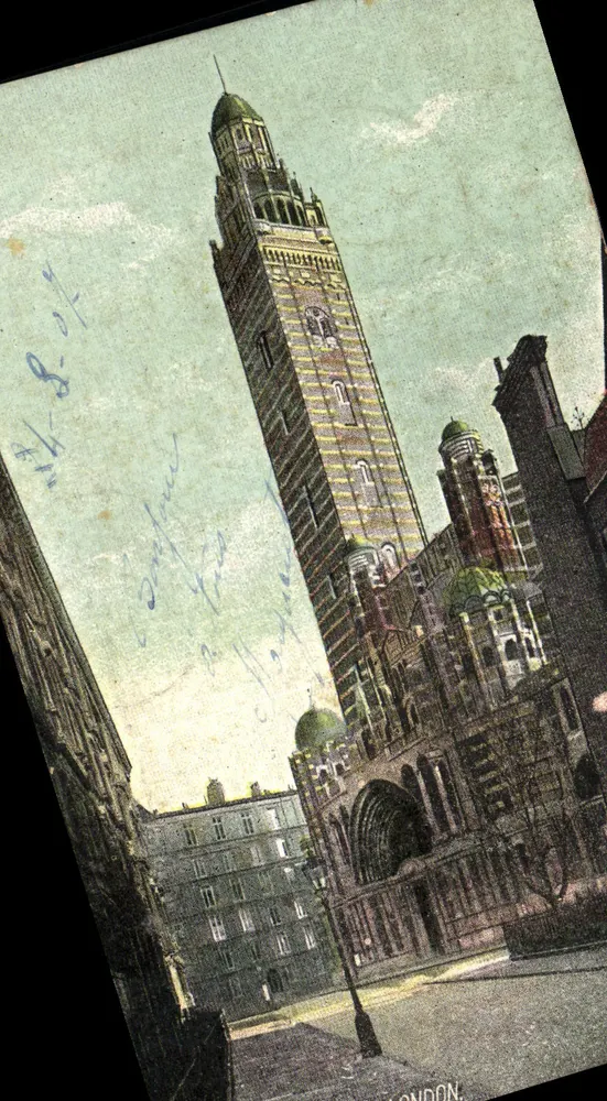 Igreja de São Paulo — Londres — editor desconhecido, número de série não visível - Frente