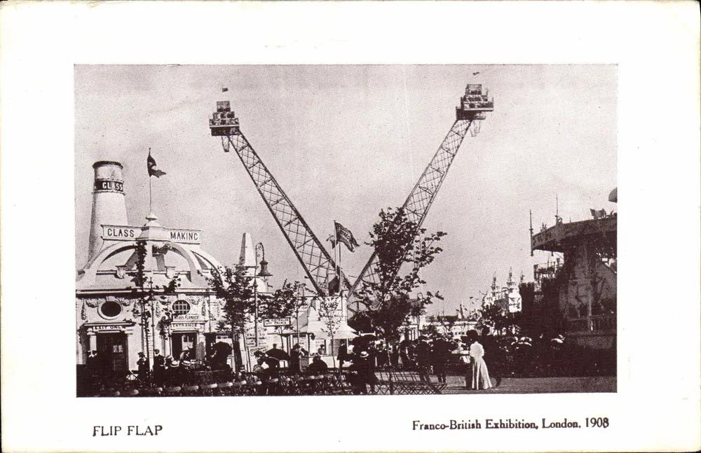 Franco-Britische Ausstellung, London — Flip Flap Fahrt — Bonnett & Shum (L.P.A. Ltd.) - Vorderseite