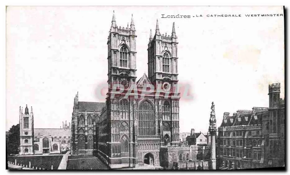 London — DIE WESTMINSTER KATHEDRALE — Verlag nicht sichtbar - Vorderseite