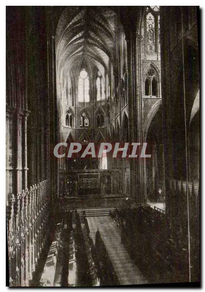 Interior da Abadia de Westminster — Londres — editor LTO - Frente