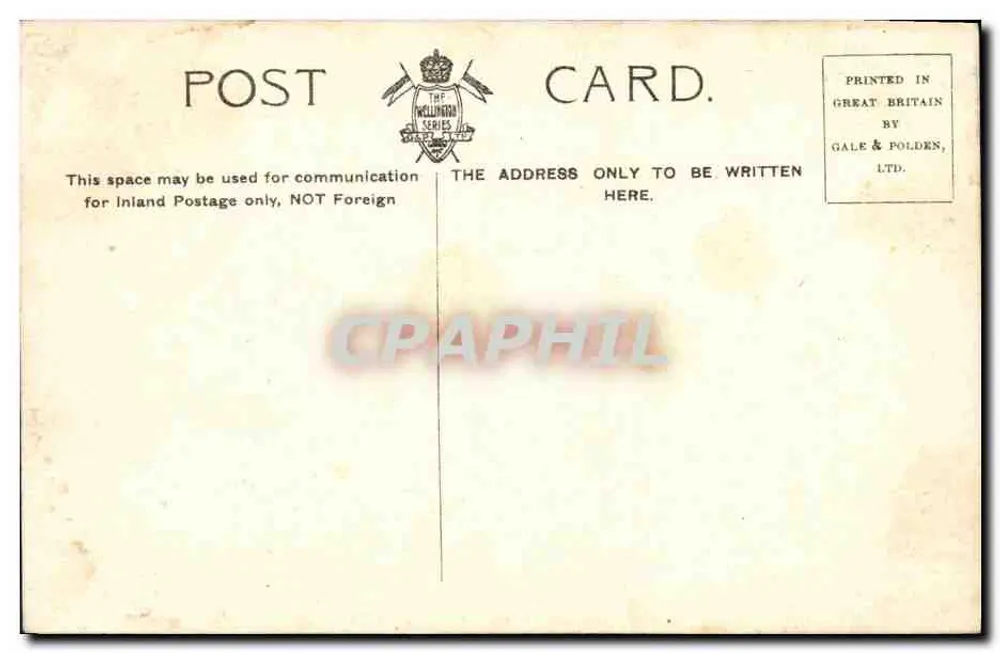 Tower of London — Byward Tower and Outer Ward — Gale & Polden, Ltd. - Rückseite