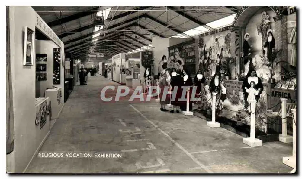 Exposição de vocação religiosa — Irmãs da Caridade da África — editor não visível - Frente