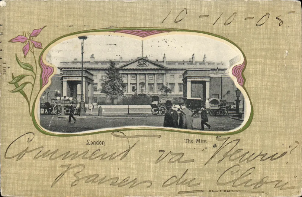 London — The Mint — éditeur L. T. L. n° 1161 - Frente