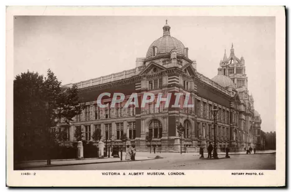 Museu Victoria & Albert, Londres — Rotary Photo, EC — série 11481-2 - Frente