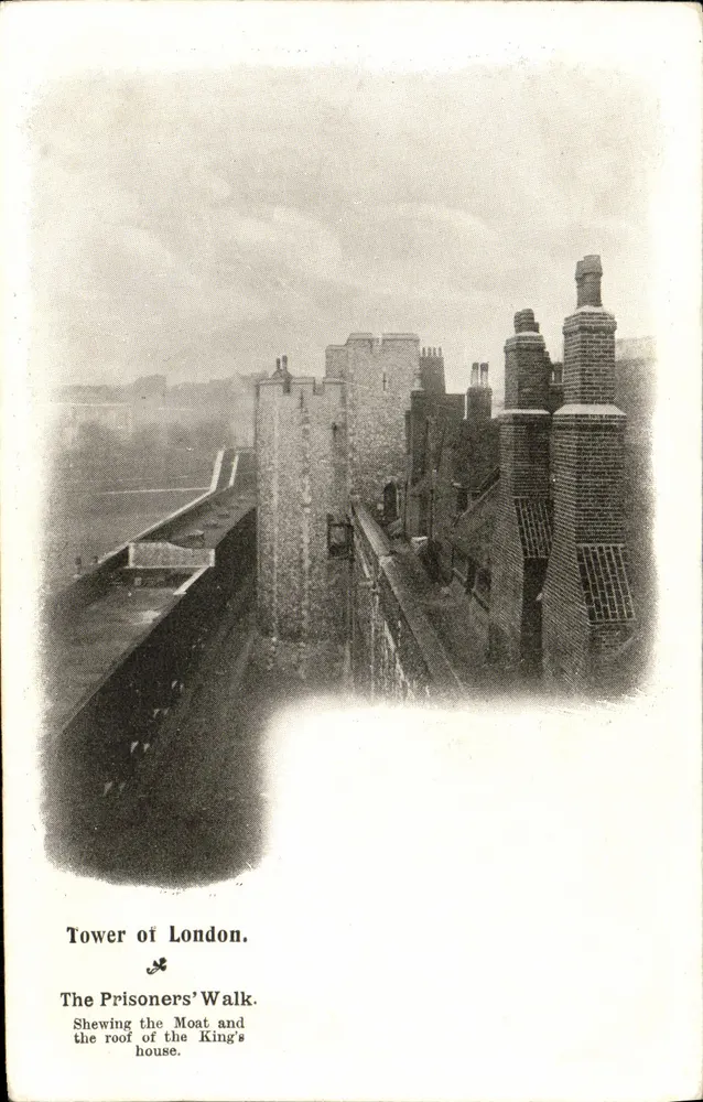 Tower of London — The Prisoners' Walk — The Wellcome Series, Gale & Polden, Ltd. - Vorderseite