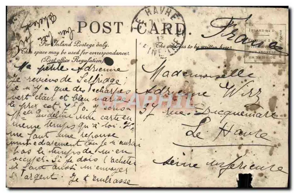 Oxford Circus — Londen — LL. n°138 - Achterkant