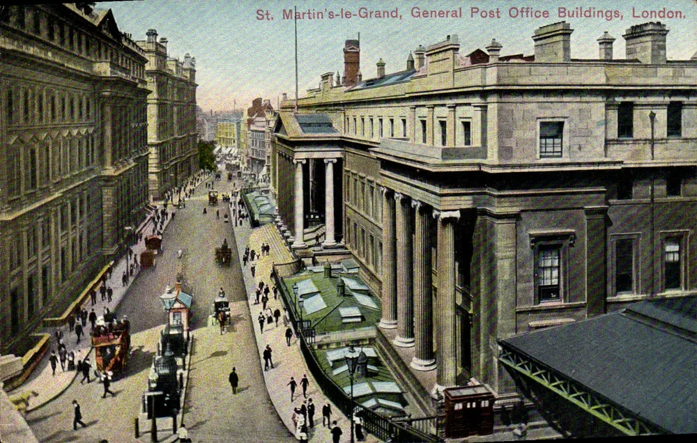 St. Martin's-le-Grand, General Post Office Buildings, London — W.H.S. & S. Aldwych Serie 2486/26 - Vorderseite
