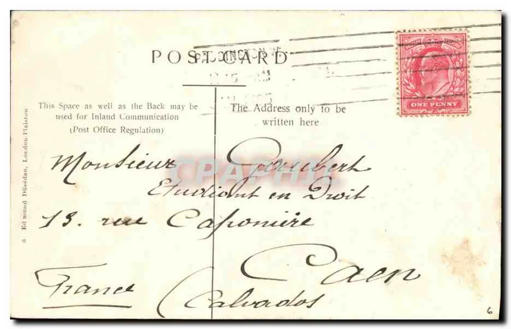LONDRES – MANSION HOUSE AND CHEAPSIDE – Editor: Edmond Billeston, Londres - Verso