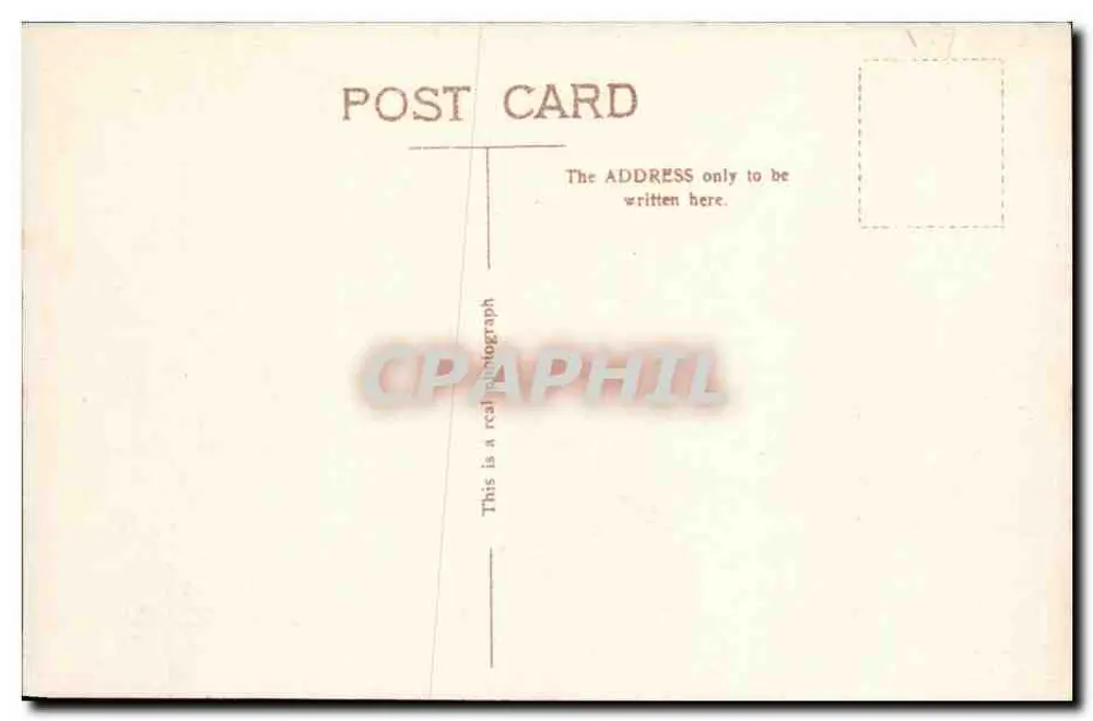 Häuser des Parlaments vom Thames, London — Ansicht des Palastes von Westminster und der Big Ben Turm — unbekannter Verlag, Seriennummer 1 - Rückseite