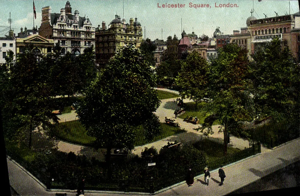Leicester Square, Londres — vista panorâmica — WHS 'Aldwych' Series - Frente