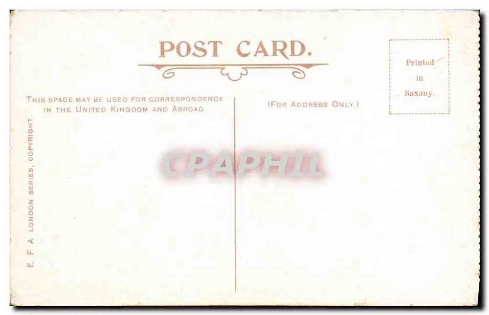 Memorial de Albert — Londres — Editora E.F.A. London Series - Verso