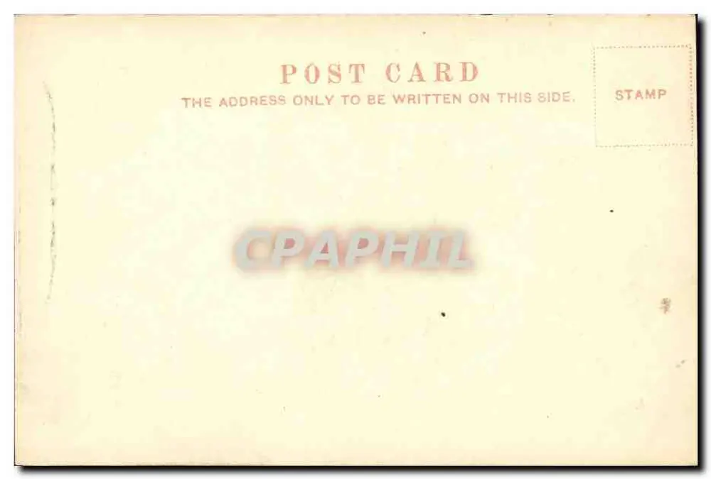 Memorial de Albert — Londres — carta postal - Verso