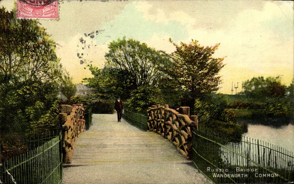 Ponte rustica em Wandsworth Common — Sidney Smith, série 'S.S.' - Frente