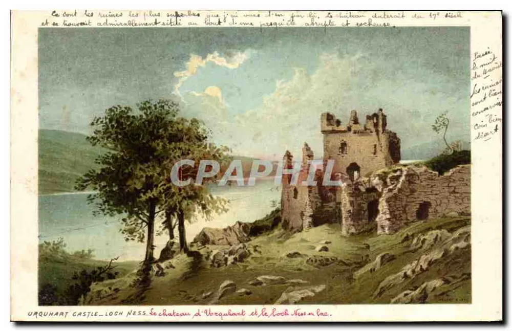 उर्क्वार्ट कैसल — लोच नेस — अपरिचित प्रकाशक, श्रृंखला संख्या अदृश्य - आगे