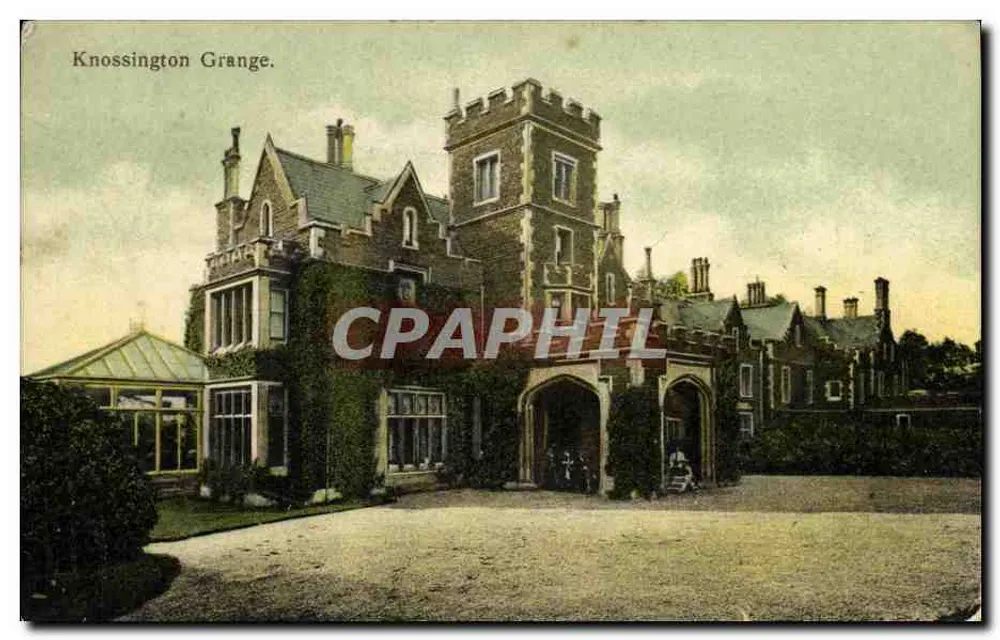 Knossington Grange — vista da residência — editor não identificado - Frente