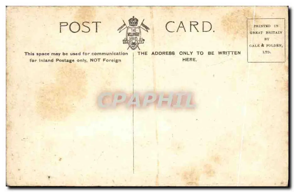 Queen Mary's Bower, Hampton Court Palace — Foto Gale & Polden, n° 12587 - Verso