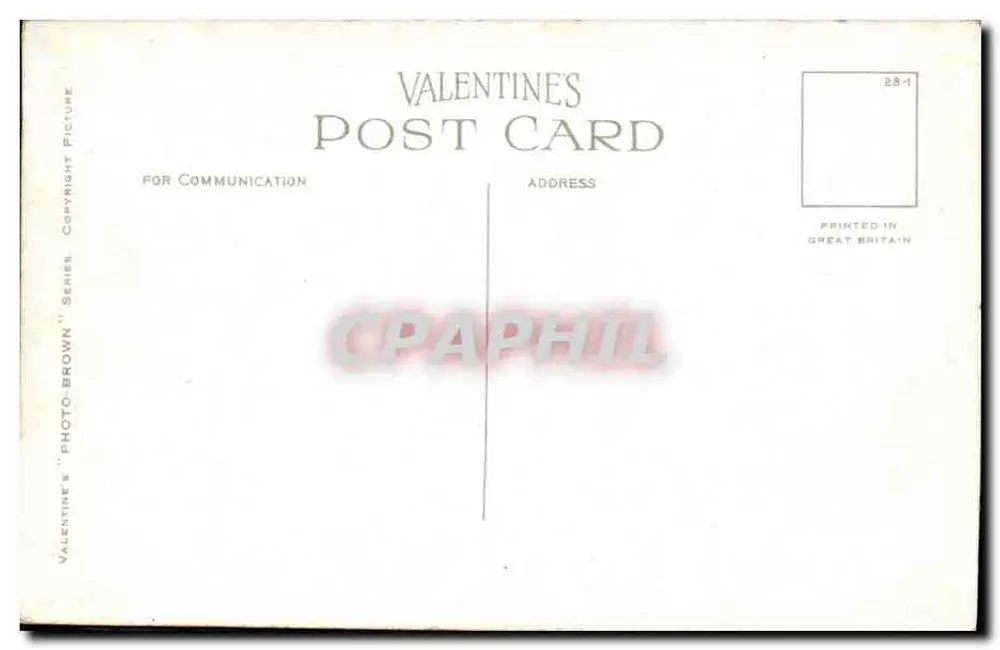 Liver and Cunard Buildings — Liverpool — Photo-Brown 'Valentine's' Series - Rückseite