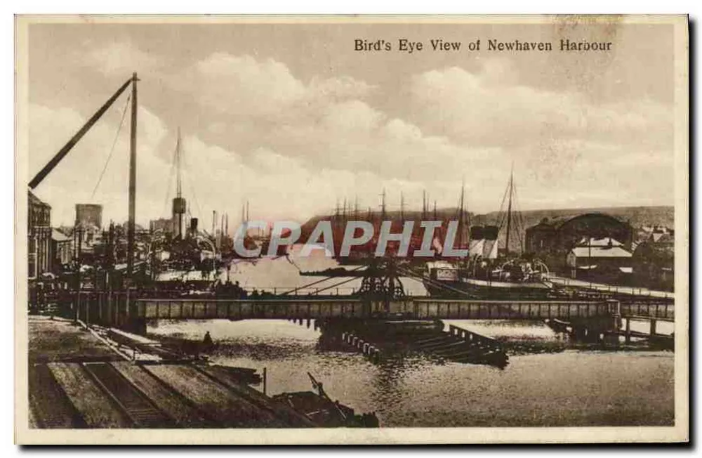 Luftbild von Newhaven Harbour - Vorderseite
