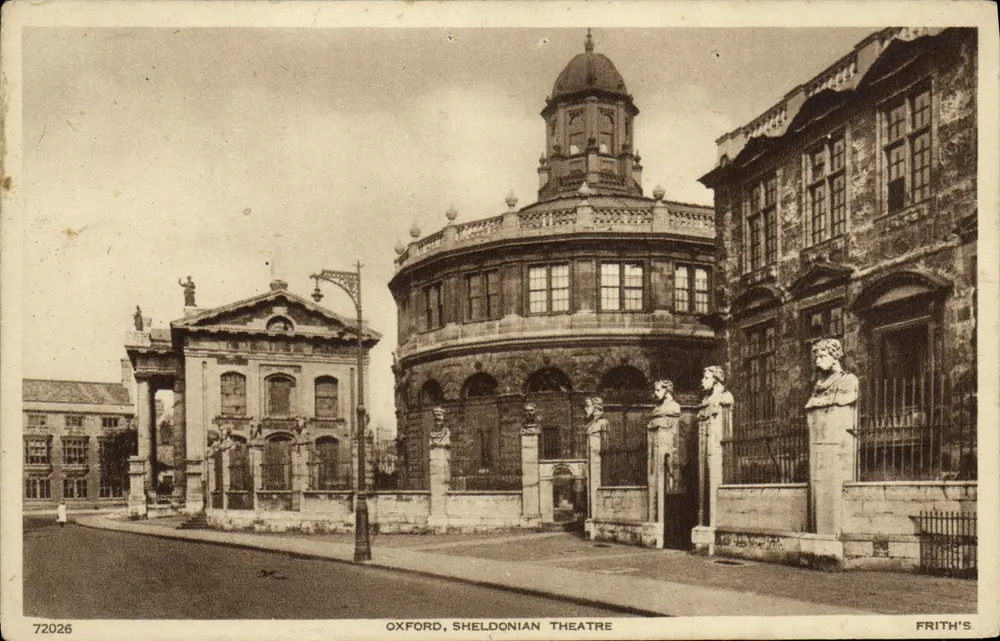 Oxford, Sheldonian Theatre — Frith's, nr 72026 - Awers