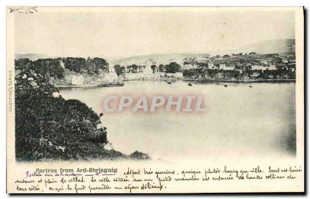 Portree z Ard-Bhrisgaig — widok na górę — seria Valentines - Awers