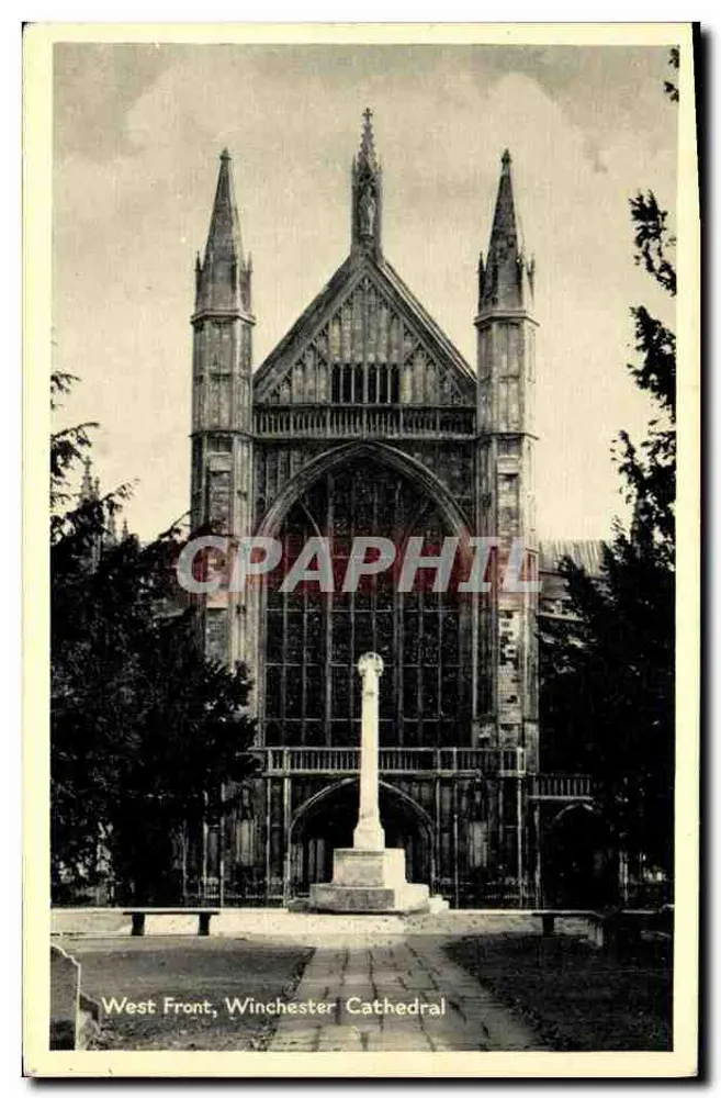 वेस्ट फ्रंट, विन्सचेस्टर कैथेड्रल - T.V.A.P. ऑक्सफोर्ड, श्रृंखला 2600 - आगे