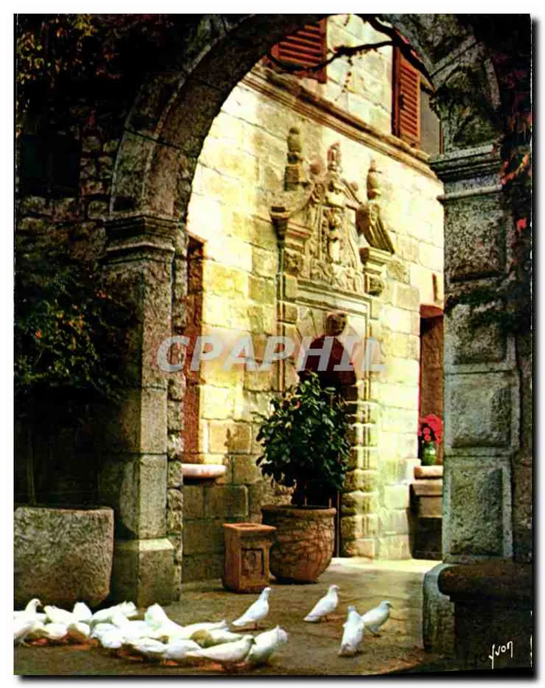 Die weißen Tauben von SAINT-PAUL — (Alpes-Maritimes) — Édition Yvon, Paris - Vorderseite