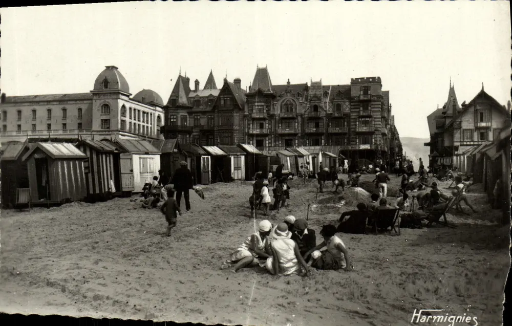 Berck-Plage — Ein Stück der Strandpromenade — Harmignies - Vorderseite