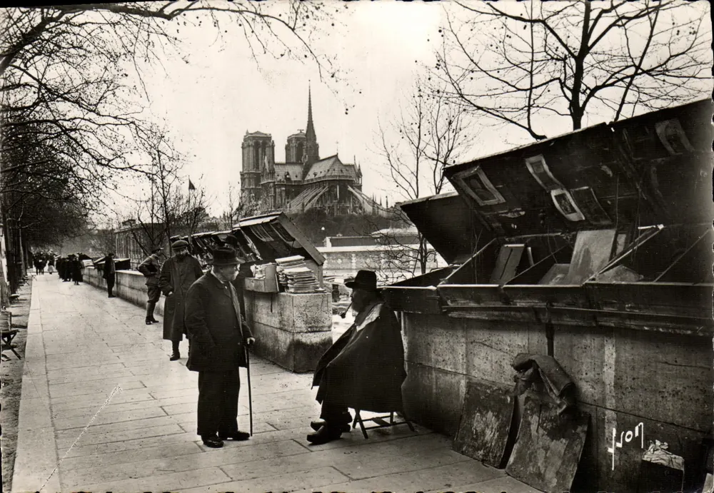 Notre-Dame de Paris — Buchständer am Seine — Verlag L. B. 538 - Vorderseite