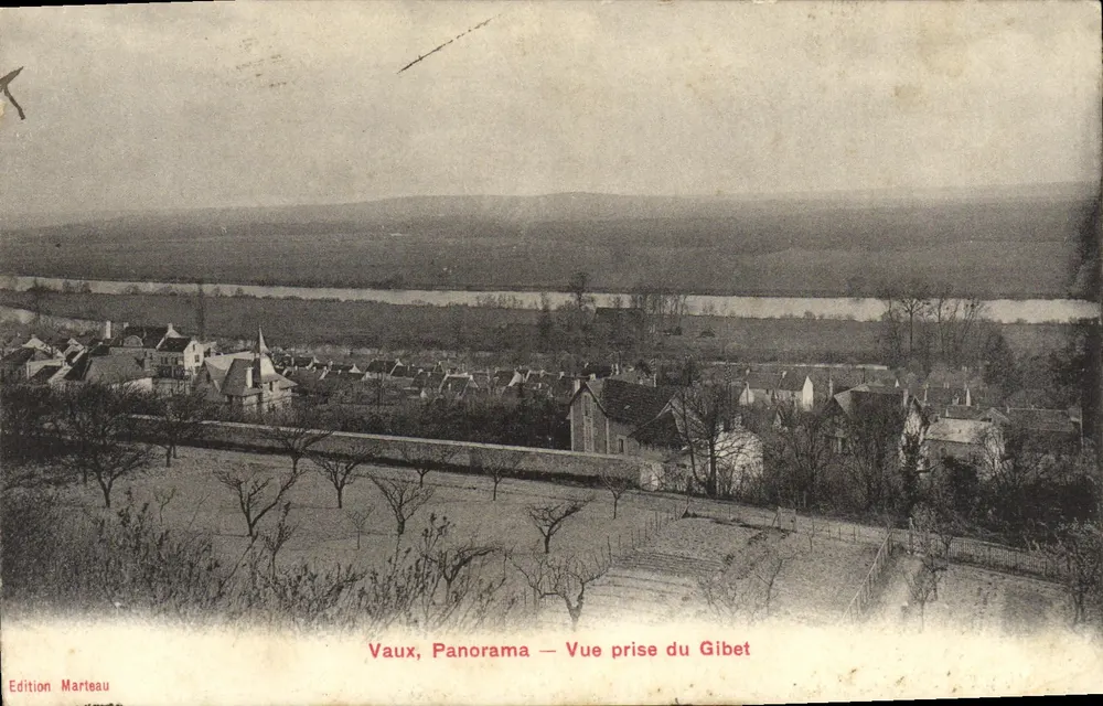 Vaux, Panorama — Vue prise du Gibet — Édition Marteau - Vorderseite