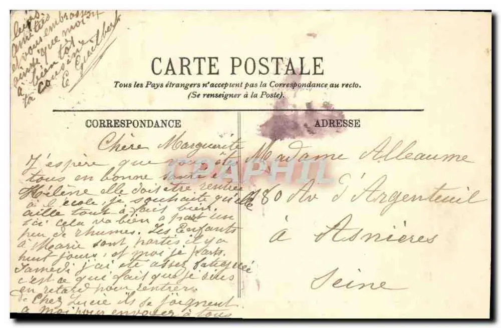 Ussé — O Castelo — A Cour d'Honneur — LL. - Verso