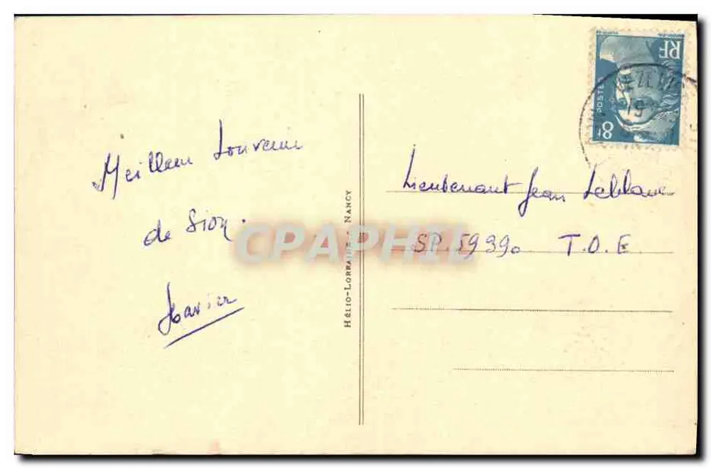 Pilgerung von UNSERE HERRIN VON SION - Der inspirierte Hügel — Chapelleains - Rückseite