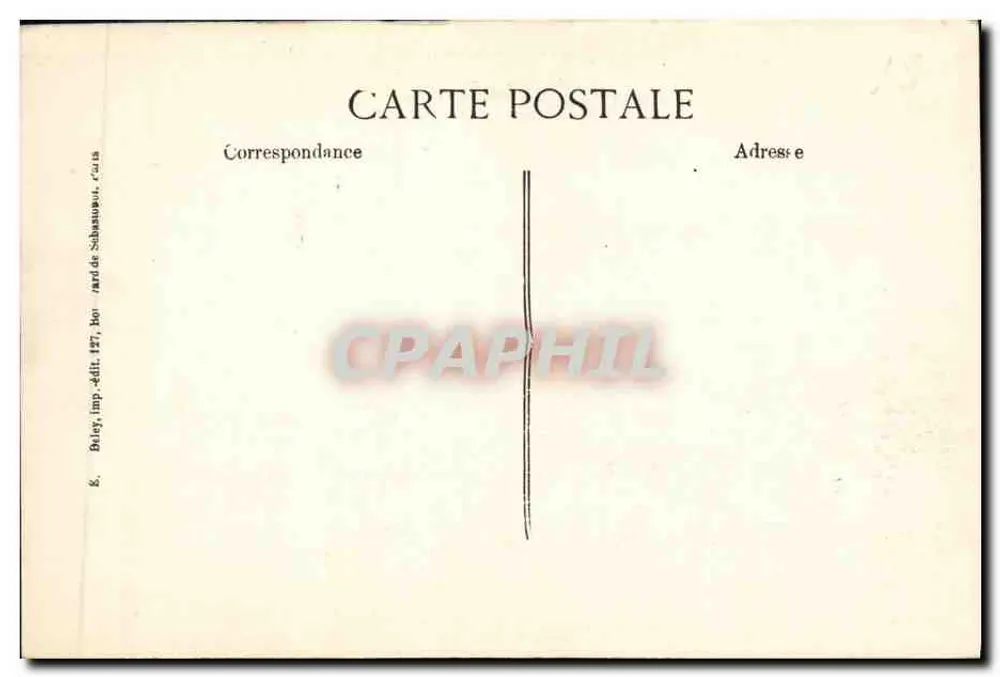 Britische Schlachtschiffe überraschen 2 deutsche Boote, die in der Mündung des Hafens Zeebrugge Minen legen — Visé, Paris N° 1091 - Rückseite