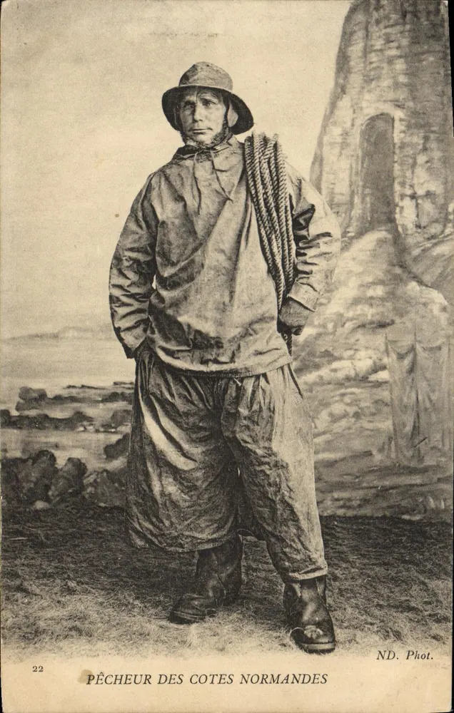 Fischer der Normandischen Küste — ND. Phot. — n° 22 - Vorderseite