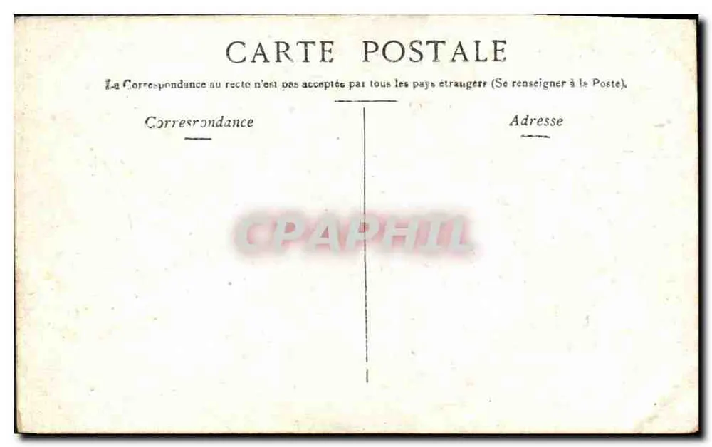 Versailles — Carro de gala — editor não identificado, número de série não visível - Verso