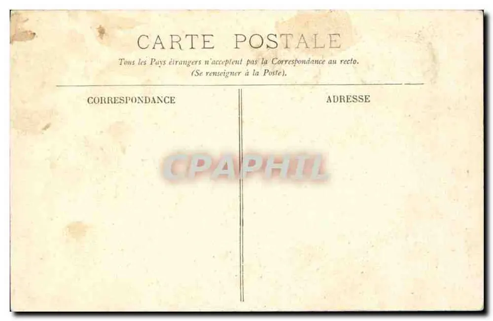 Cherbourg — O Padre Emmanuel Liais — A Torre — LL - Verso