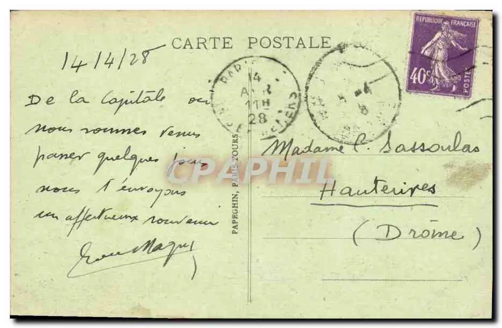 Paris - Catedral de Notre-Dame - Facha - Construída no primeiro quartel do século XII, concluída em torno de 1240 - Verso