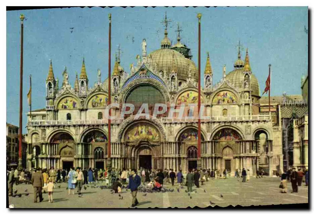Veneza - Basílica de São Marcos — Edições De Demo, n° 4847-1 - Frente