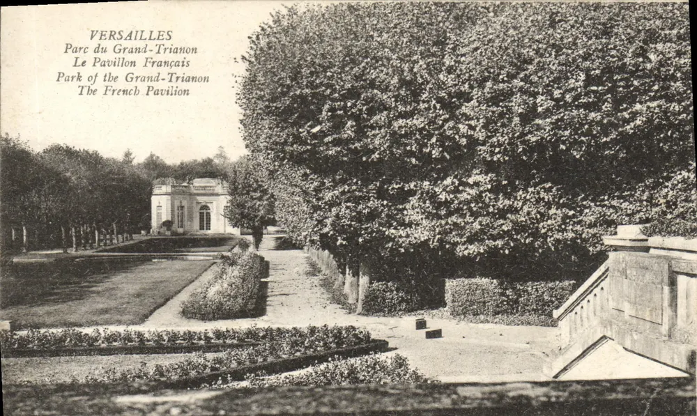 Versailles — Park des Grand Trianon, Französischer Pavillon — Verlag nicht sichtbar - Vorderseite