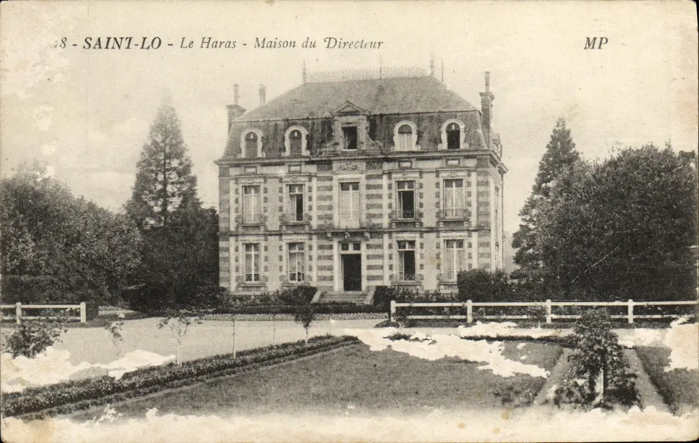 Saint-Lô - Le Haras - Maison du Directeur — éditeur MP, n°8 - Recto
