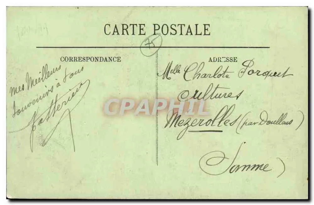 Paris — O Palácio de Justiça — A Fachada — LL — n°802 - Verso