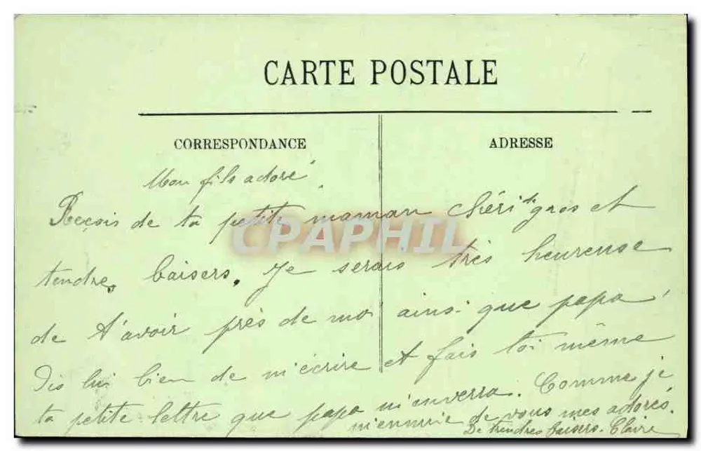 Paris — Panorama über die Seine und das Rathaus — LL, n° 781 - Rückseite