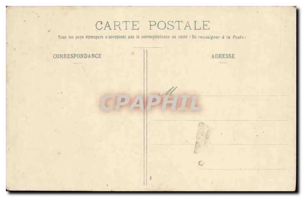 Donna in abito orientale — Bressane — Imp. Pap. J.-A. Durand, rue du Pont, Mâcon - Verso