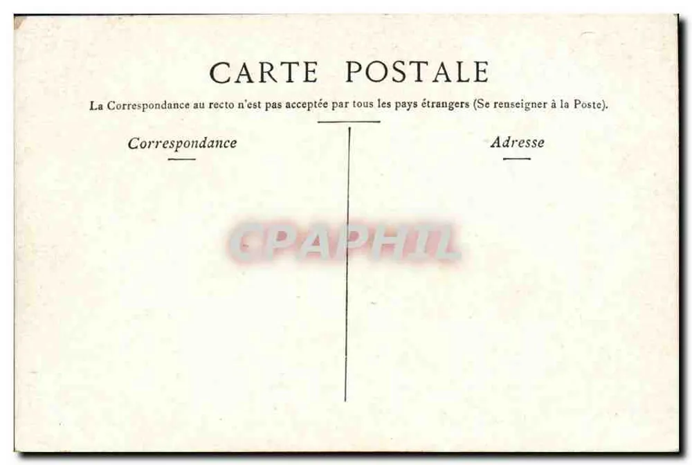 Paris - Theater des Vaudeville & S. Deb Italiens — Verlag nicht sichtbar - Rückseite
